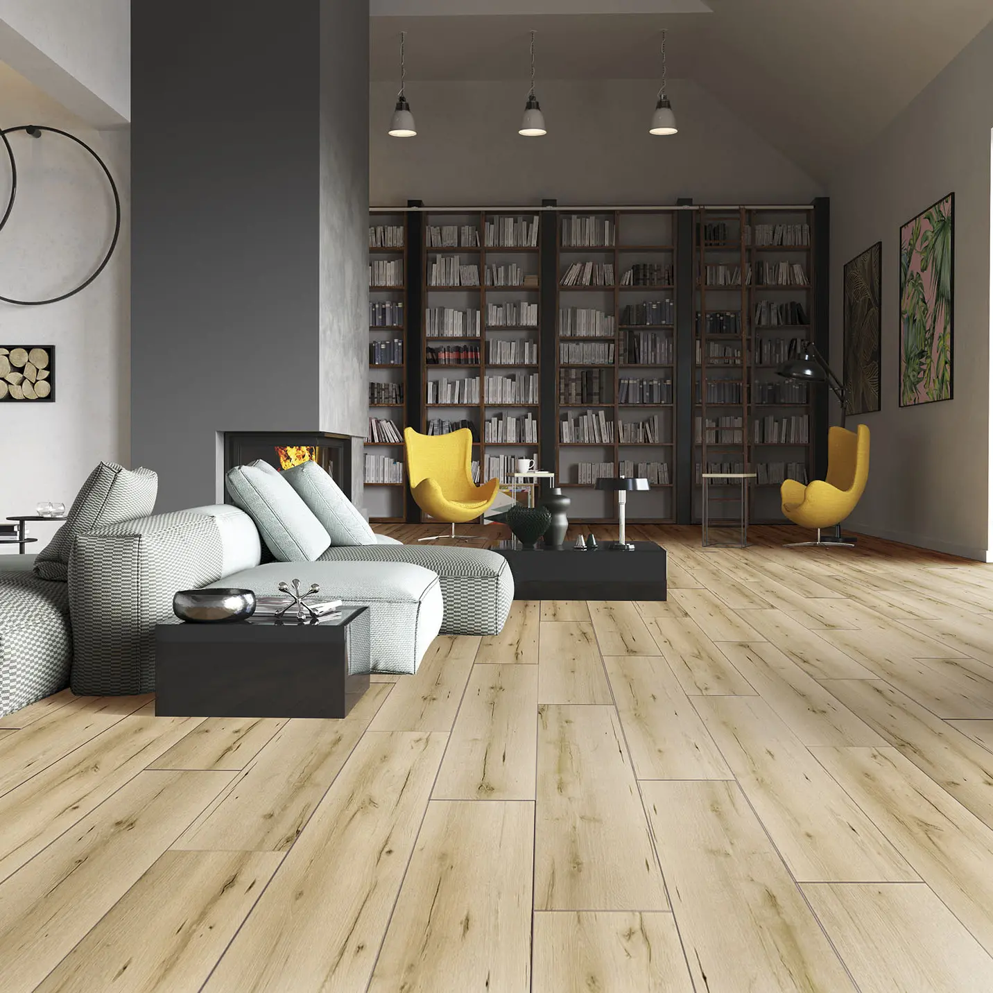 Arteo 8mm S 54811 Denali tölgy WR | 129cmx16cm - 33/AC5 - 2,03m2