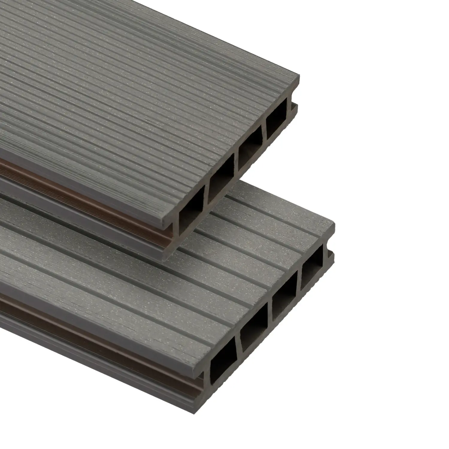 BERGDECK PURE WPC teraszpadló | 2,5x15x240 cm - 0,36 m2 Antracit