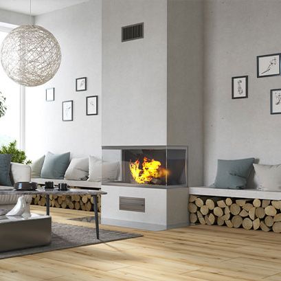 Design fireplace
